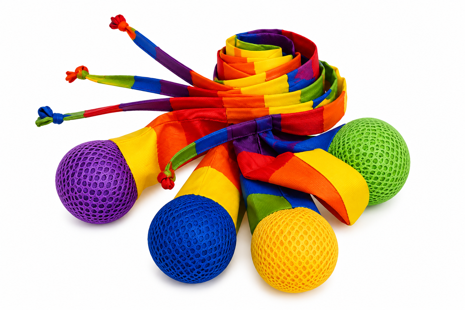 Pelota cometa sensorial