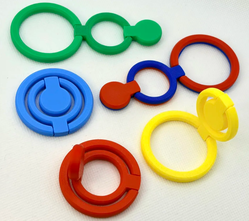 Anillo giratorio Fidget Multivolteador